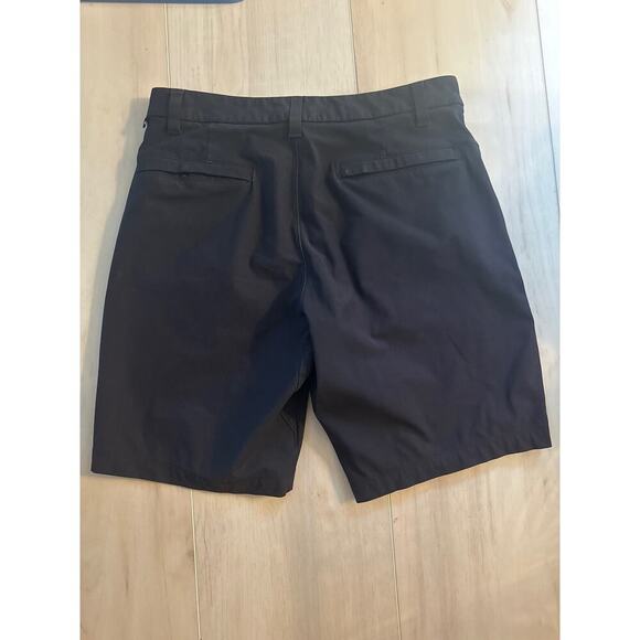 Lululemon Commission Short Slim *Warpstreme 9" Black Golf Minimal Chino ABC 28 - Picture 3 of 6